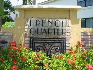 French Quarter sign